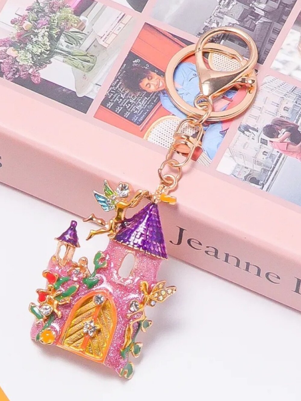 Fairy Princess Castle Bag Charm